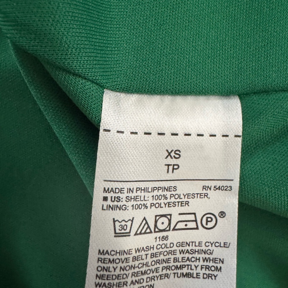Banana Republic Factory Green and Black Long Sleeve Dress - Picture 5 of 6